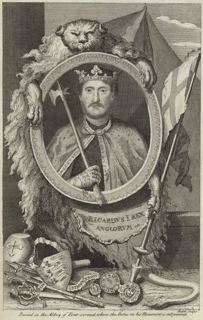 Retrato de Ricardo I da Inglaterra de English School