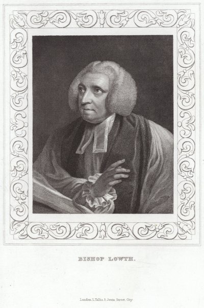 Retrato de Robert Lowth, Bispo de Londres de English School
