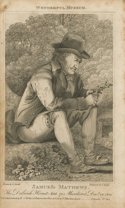 Retrato de Samuel Matthews de English School