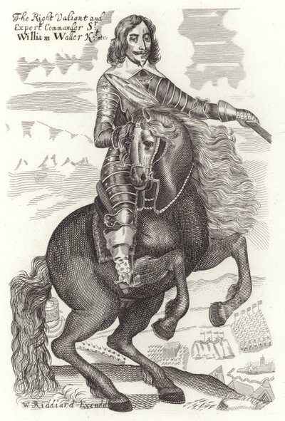 Retrato de Sir William Waller de English School
