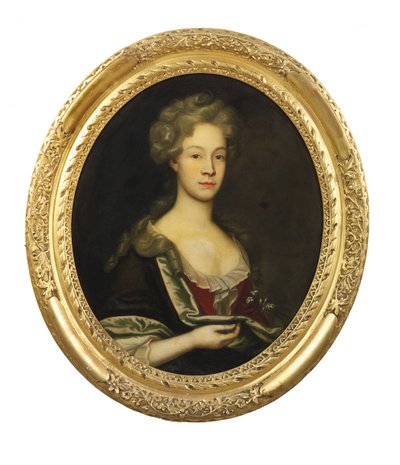 Retrato de Susannah Idle, início do século 18 de English School