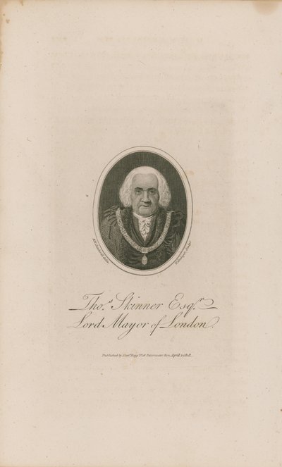 Retrato de Thomas Skinner de English School