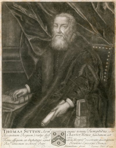 Retrato de Thomas Sutton de English School