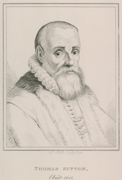 Retrato de Thomas Sutton de English School