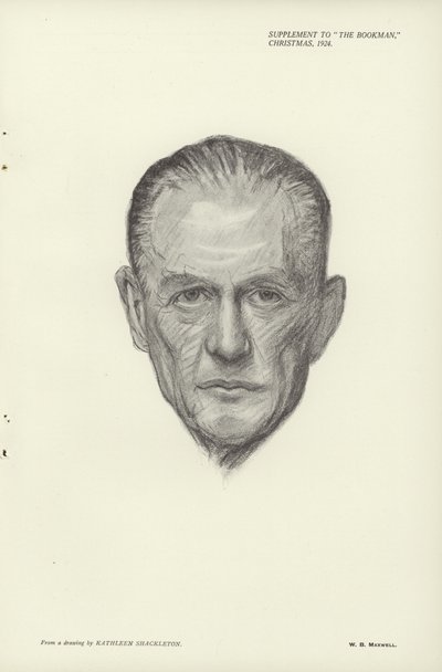 Retrato de WB Maxwell de English School