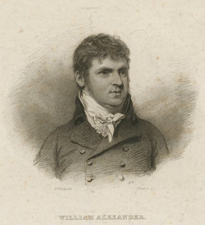 Retrato de William Alexander de English School
