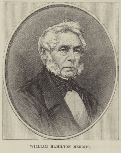 Retrato de William Hamilton Merritt de English School