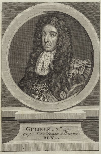 Retrato de william iii da inglaterra de English School