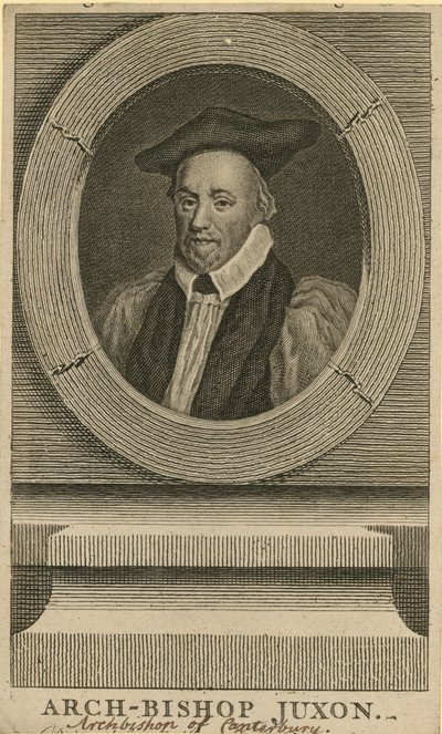 Retrato de William Juxon de English School