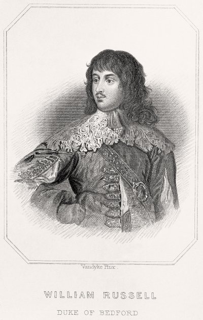 Retrato de William Russell, Duque de Bedford, 1835 de English School