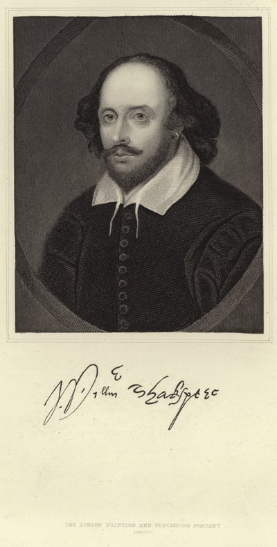 Retrato de William Shakespeare de English School