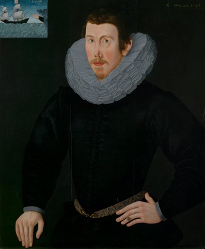 Retrato de um cavalheiro de English School