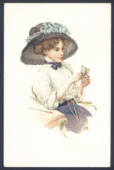 Retrato de uma mulher de English School
