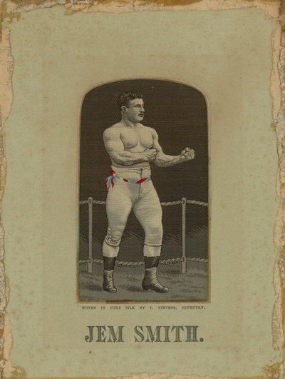 Retrato do boxeador Jem Smith de English School