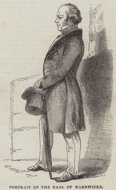 Retrato do Conde de Hardwicke de English School