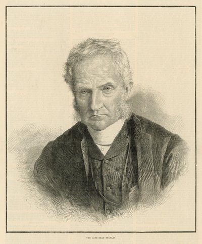 Retrato do falecido Dean Stanley de English School