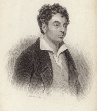 Retrato do poeta Robert Southey de English School