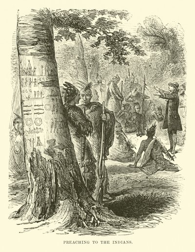 Pregando aos índios de English School