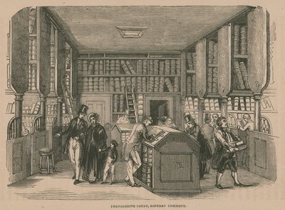 Tribunal de prerrogativa, Médicos comuns, Londres de English School