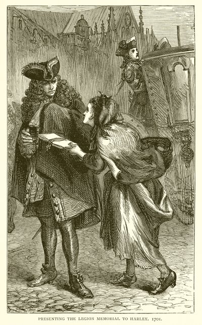 Apresentando o Memorial da Legião de Harley, 1701 de English School