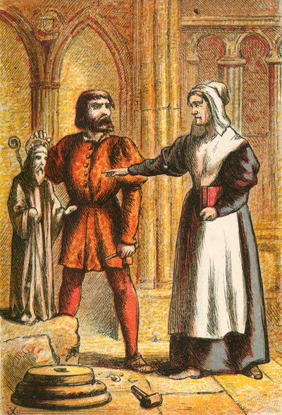 A esposa do sacerdote e o pedreiro de English School