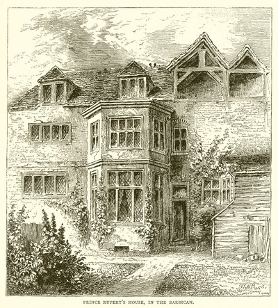 Príncipe Ruperts House, no Barbican de English School