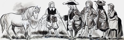Príncipe e cavalo de English School