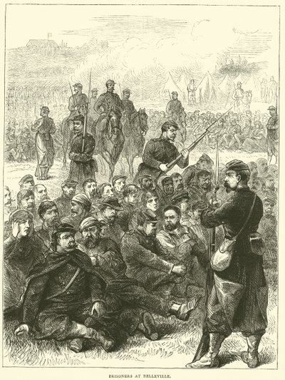 Prisioneiros em Belleville, maio de 1871 de English School