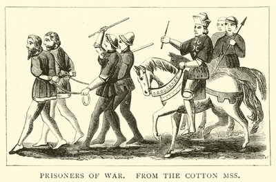 Prisioneiros de guerra, do algodão Mss de English School