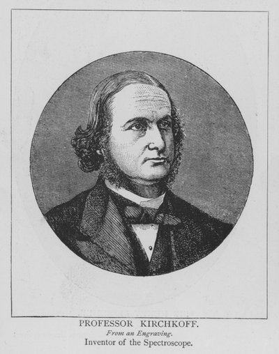 Professor Kirchkoff (gravura) de English School