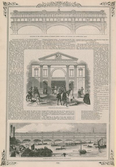 Mudanças Propostas na Ponte de Waterloo de English School