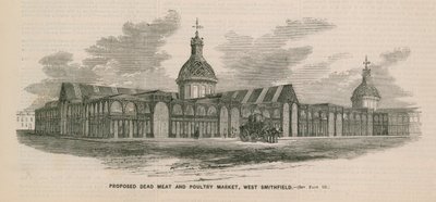 Proposta de mercado de carne morta e aves, West Smithfield de English School