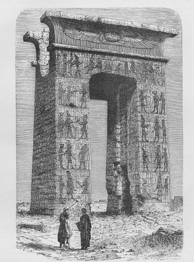 Propylon em Karnak de English School