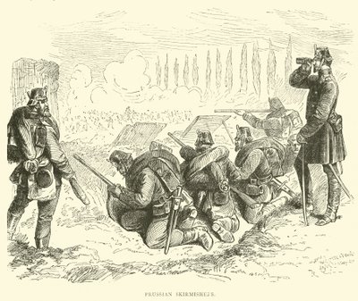 Escaramuques da Prússia, fevereiro de 1871 de English School