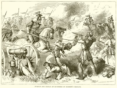 Perseguição e Derrota de Mutinários pela Brigada Roberts de English School