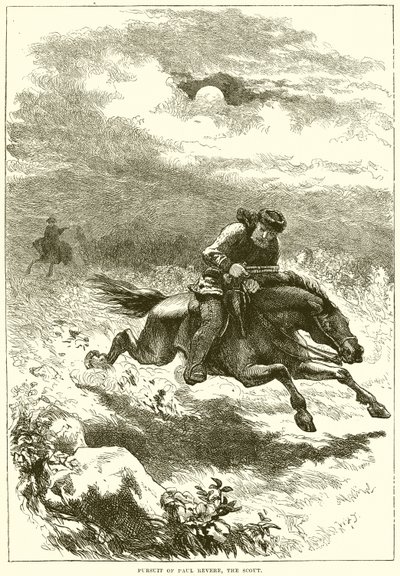 Perseguição de Paul Revere, The Scout de English School
