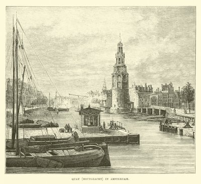 Quay (Houtgracht) em Amsterdã de English School