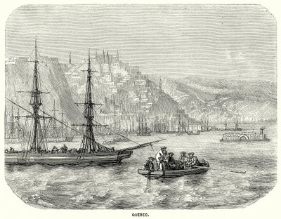 Quebeque (gravura) de English School