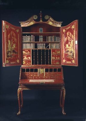 Gabinete da Rainha Ana, início do século XVIII (lacagem) de English School