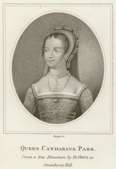 Rainha Catharine Parr (gravura) de English School