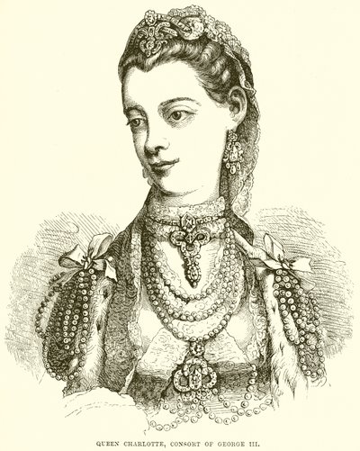 Rainha Charlotte, Conseort de George III de English School