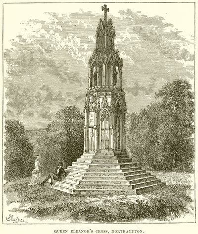 Rainha Eleanors Cross, Northampton de English School
