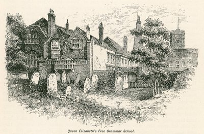 Escola de Gramática Livre da Rainha Elizabeth, St Saviors, Southwark de English School