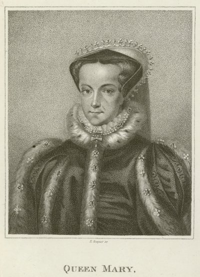 Rainha Maria (gravura) de English School