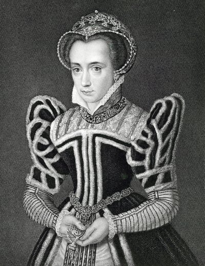 Königin Maria (Gravur) von English School