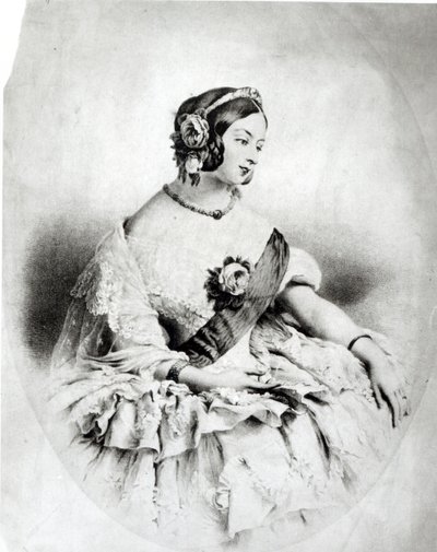 Rainha Vitória (1819-1901) de English School