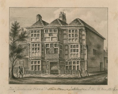 Queens Head, Islington (wc no papel) de English School