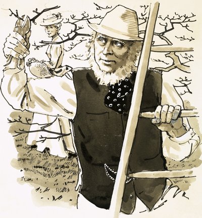 RD Blackmore, o autor de Lorna Doone de English School