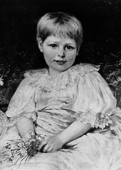 Radclyffe Hall (1896-1943), 5 anos de idade de English School