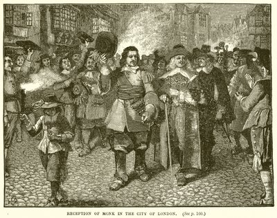 Recepção de Monge na Cidade de Londres de English School